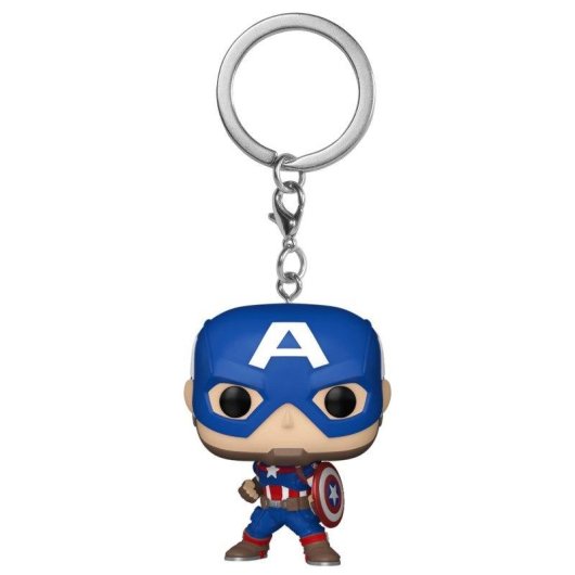 Porte-clefs Funko Pop Captain America Marvel Classiques