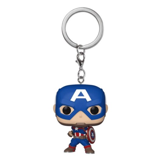 Porte-clefs Funko Pop Captain America Marvel Classiques