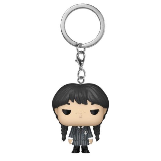 Porte-clefs Funko Pop Mercredi Addams