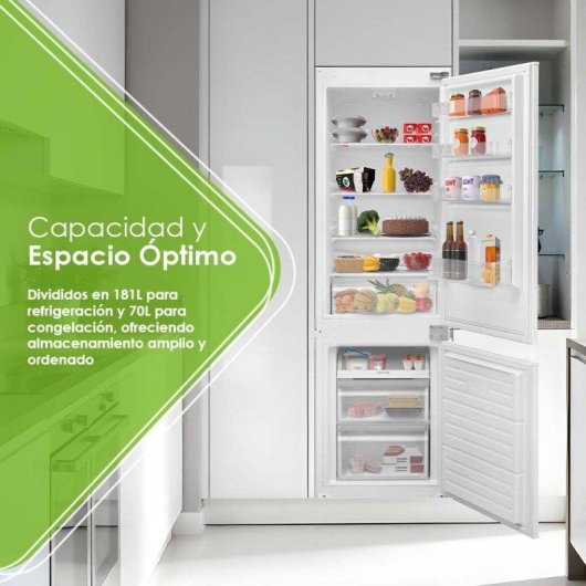 Frigorífico Combi Aspes Defrost 177cm 251L E Blanco