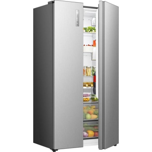 Réfrigérateur Américain Hisense RS3P558NEIE Total No Frost 178 cm 544 L E Gris