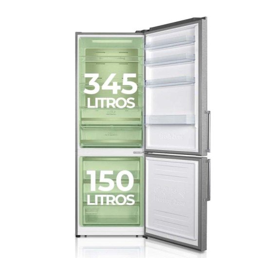 Frigorífico Combi Aspes AC2700ENFIX No Frost 200cm 495L E Inox Display LED Táctil