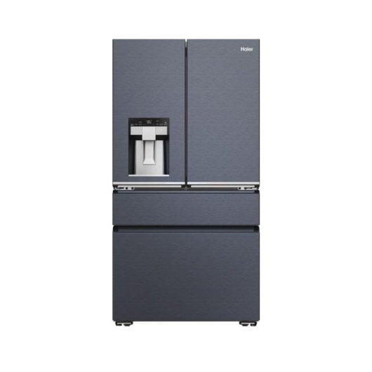 Réfrigérateur Américain Haier HFW7918EIMB Total No Frost 177 cm 601 L E Noir