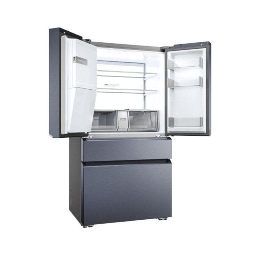Réfrigérateur Américain Haier HFW7918EIMB Total No Frost 177 cm 601 L E Noir