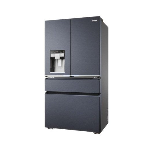 Réfrigérateur Américain Haier HFW7918EIMB Total No Frost 177 cm 601 L E Noir