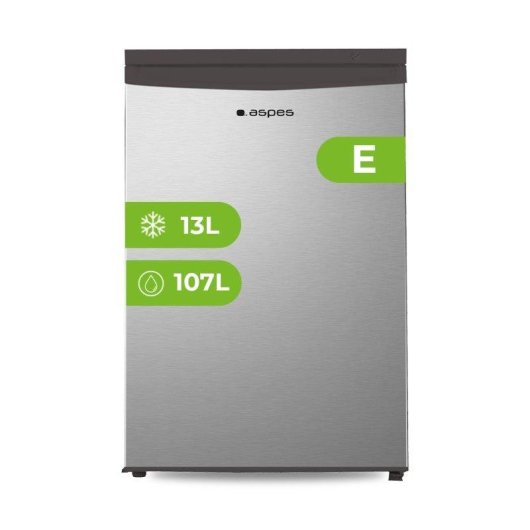 Frigorífico Una Puerta Aspes AR855500ECX Defrost 84,5cm 120L E Inox