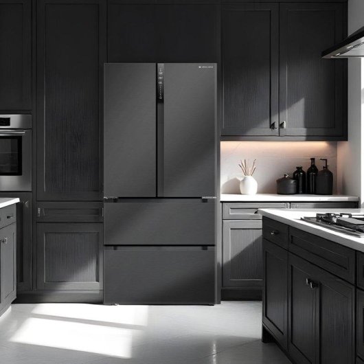 Frigorífico French Door Aspes AFF18800ENFIDDX No Frost 183cm 436L E Dark Inox