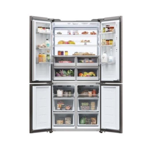 Frigorífico Americano Haier HCW9919ESGB No Frost 190cm 586L E Negro