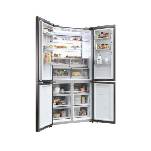 Frigorífico Americano Haier HCW9919ESGB No Frost 190cm 586L E Negro