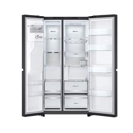Frigorífico Americano LG GSLE91EVAC No Frost 179 cm 628 L C Preto WiFi