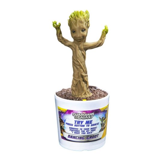 Figura Robótica Groot Bailarín Guardianes De La Galaxia Vol. I Marvel 24 Cms