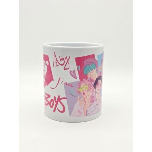 Taza Saja Boys K-pop Demon Hunters Cerámica 325 Mls