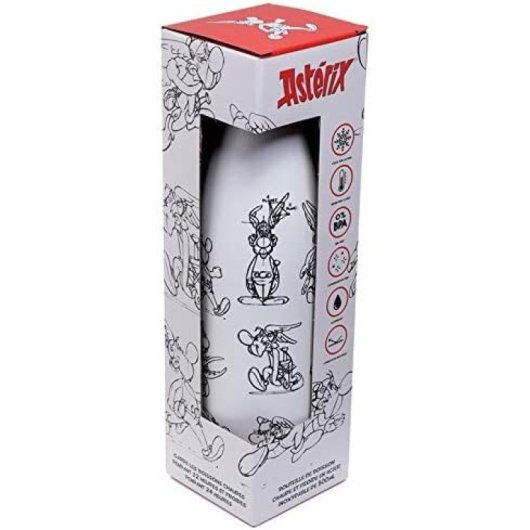Botella Astérix De Astérix Y Obélix Térmica Acero Inoxidable 500 Mls