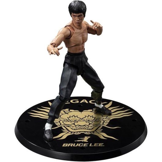 Figura Bruce Lee Legacy 50th Version Articulada 13 Cms