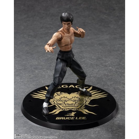 Figura Bruce Lee Legacy 50th Version Articulada 13 Cms