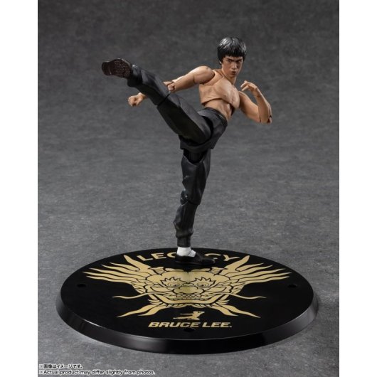 Figura Bruce Lee Legacy 50th Version Articulada 13 Cms