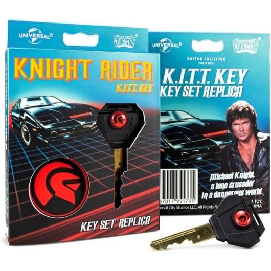 Réplica Llaves Kitt El Coche Fantástico Knight Rider
