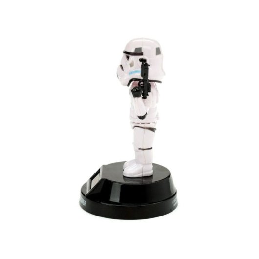 Figura Solar Soldado De Asalto Original Stormtrooper Símbolo Paz 12 Cms