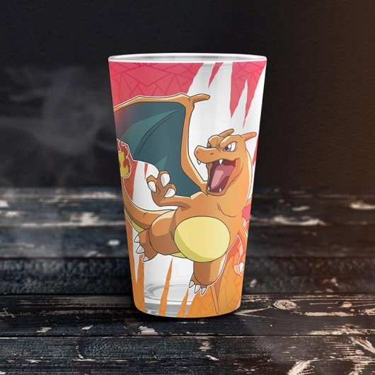 Vaso Charizard Pokémon Cristal 400 Mls