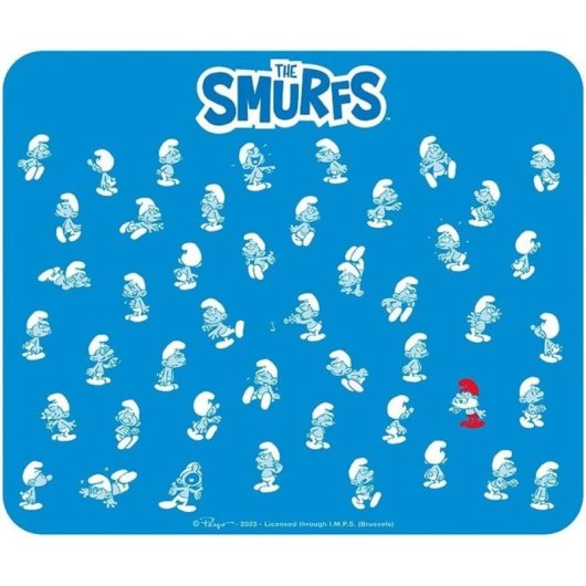 Alfombrilla Ratón Mousepad Los Pitufos