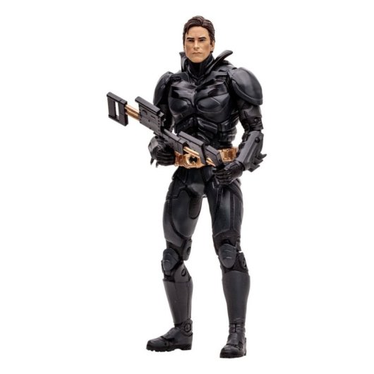 Figura Batman Skydive El Caballero Oscuro Dc Articulada 18 Cms