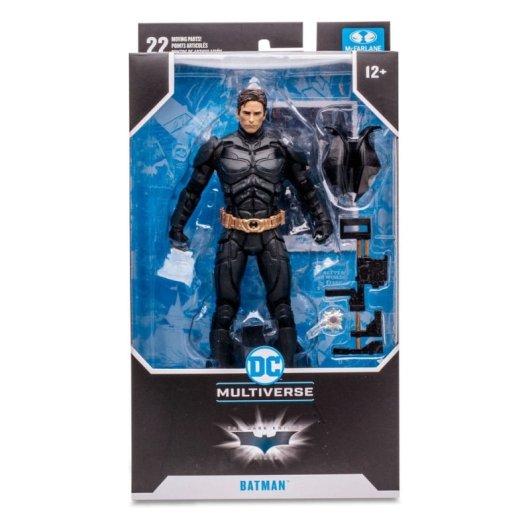 Figura Batman Skydive El Caballero Oscuro Dc Articulada 18 Cms
