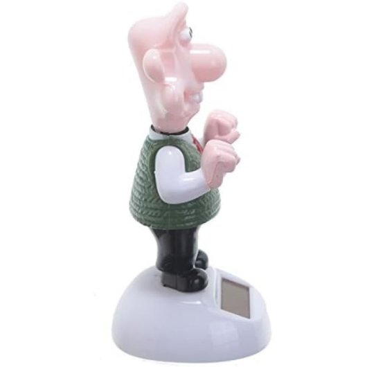 Figura Solar Wallace Walace & Gromit 13 Cms