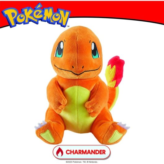 Peluche Charmander Pokémon 20 Cms