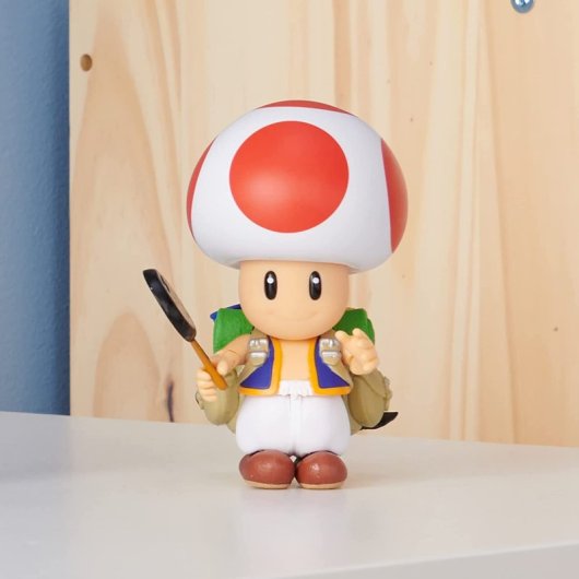 Figura Toad Super Mario Bros La Película Articulada 11 Cms
