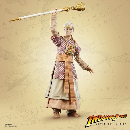 Figura Rene Belloq Ceremonial Indiana Jones Articulada 15 Cms