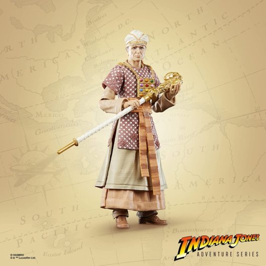 Figura Rene Belloq Ceremonial Indiana Jones Articulada 15 Cms