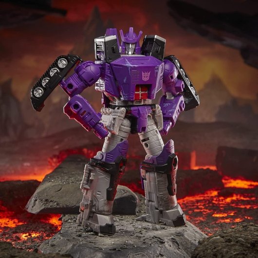 Figura Galvatron Kingdom Leader Class Transformers Articulada 18 Cms