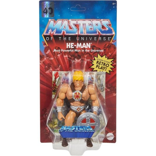 Figura He-man Master Del Universo Articulada 14 Cms