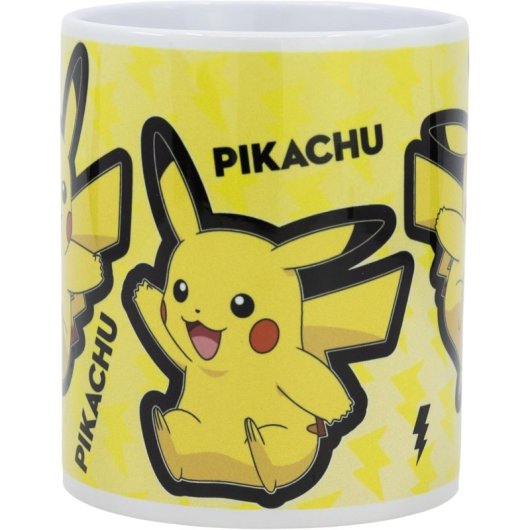 Taza Pikachu Pokémon Cerámica 325 Mls