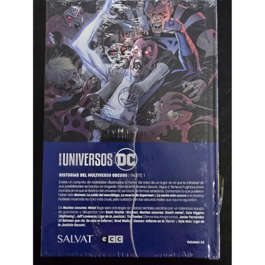 Historias Del Multiverso Oscuro Parte 1 Universo Dc Libro Tapa Dura [tapa Dura] Warner Dc