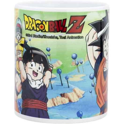 Taza Bulma Y Goku Dragon Ball Z Cerámica 325 Mls