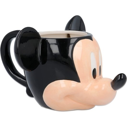 Taza Mickey Mouse Disney 3d Cerámica 360 Mls