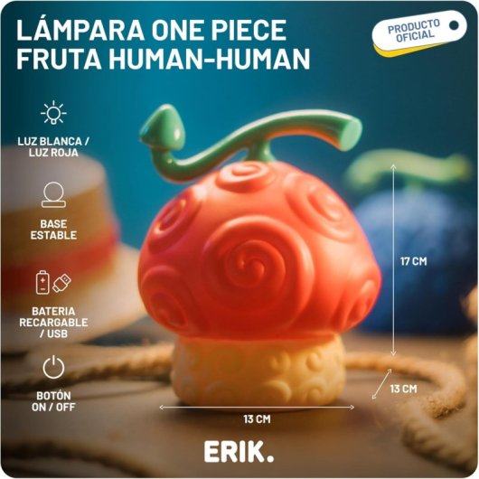 Lámpara Fruta Human-human One Piece