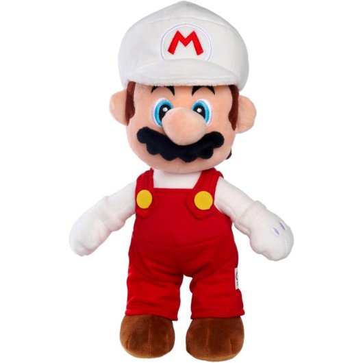 Peluche Super Mario Bros Feuer Nintendo 30 Cms