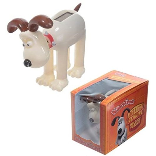 Figura Solar Gromit Wallace & Gromit 8 Cms