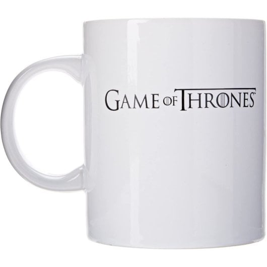 Taza Casa Stark Juego De Tronos Got Cerámica Con Lobo Esculpido En El Interior 320 Mls