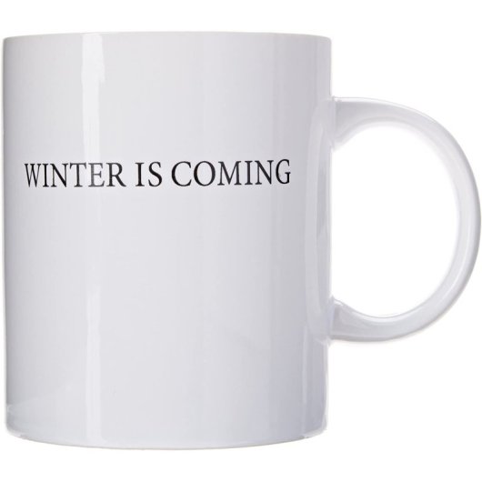 Taza Casa Stark Juego De Tronos Got Cerámica Con Lobo Esculpido En El Interior 320 Mls