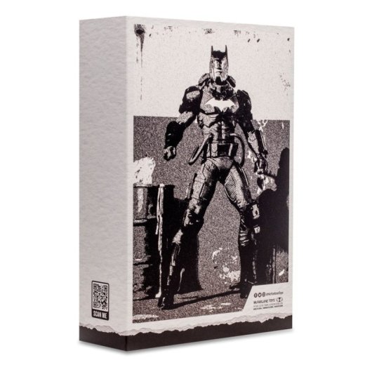 Figura Batman Hazmat Suit Justice League The Amazo Virus Edición Limitada Dc Sketch Edition Articulada 18 Cms