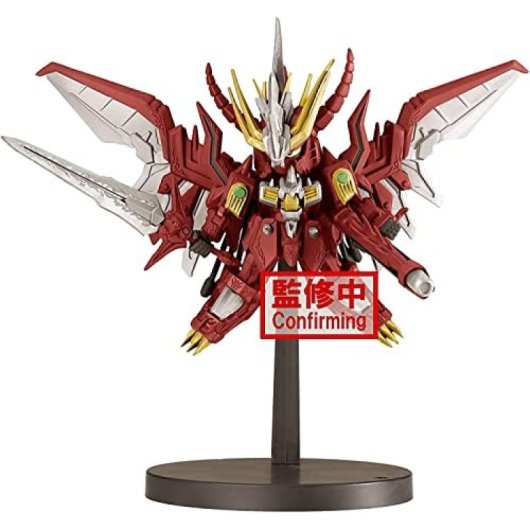 Figura God Fighter Red Lander Sd Gundam Kougyokubuso 6 Cms