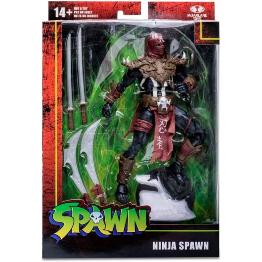 Figura Ninja Spawn Articulada 18 Cms