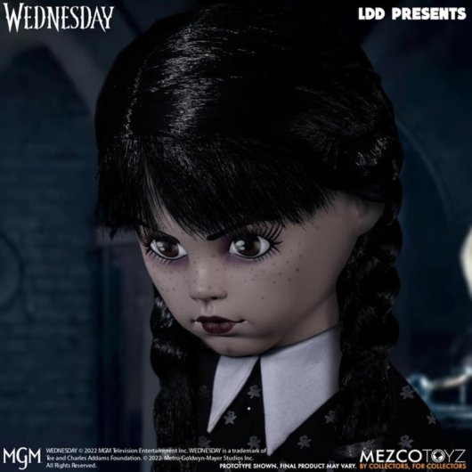 Figura Wednesday Living Dead Dolls 25 Cms