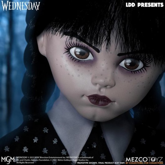 Figura Wednesday Living Dead Dolls 25 Cms