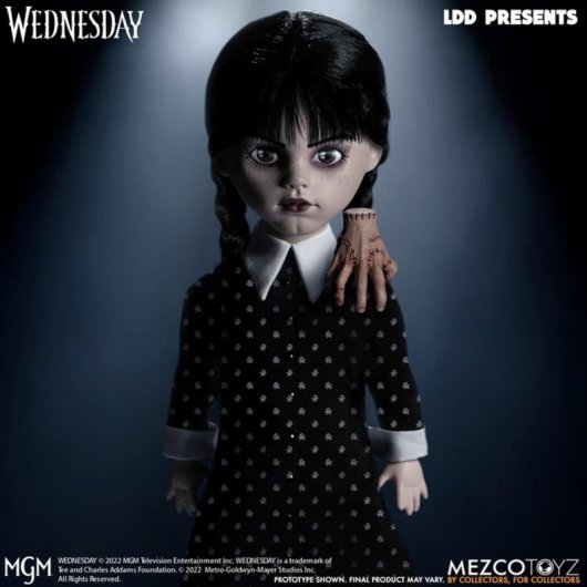 Figura Wednesday Living Dead Dolls 25 Cms