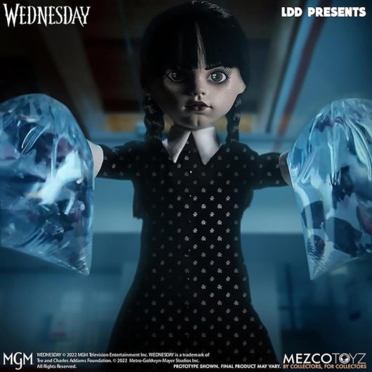 Figura Wednesday Living Dead Dolls 25 Cms