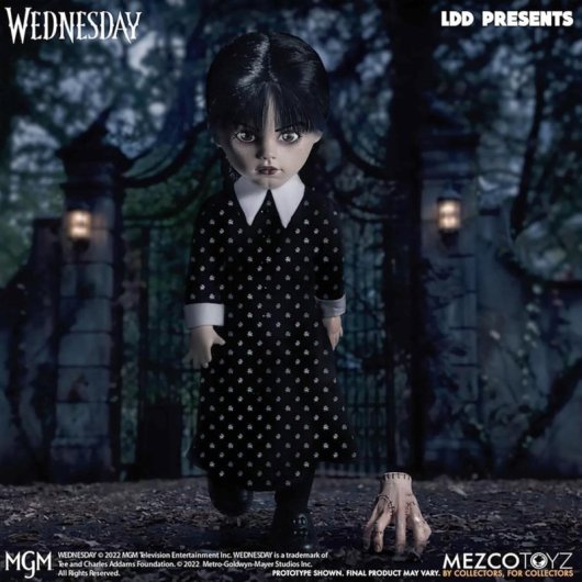 Figura Wednesday Living Dead Dolls 25 Cms